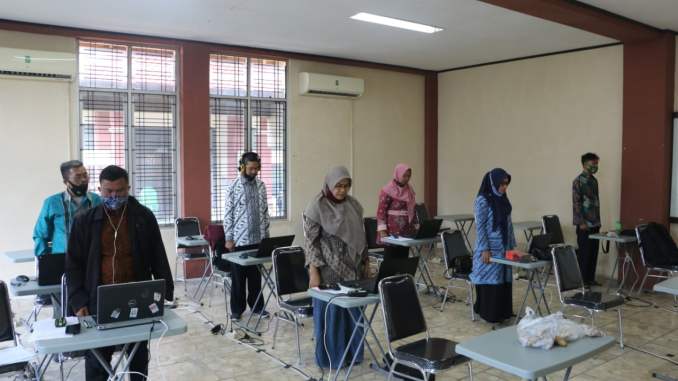 7 Tenaga Kependidikan IAIN Cirebon, Ikuti Uji Kompetensi Arsiparis Online