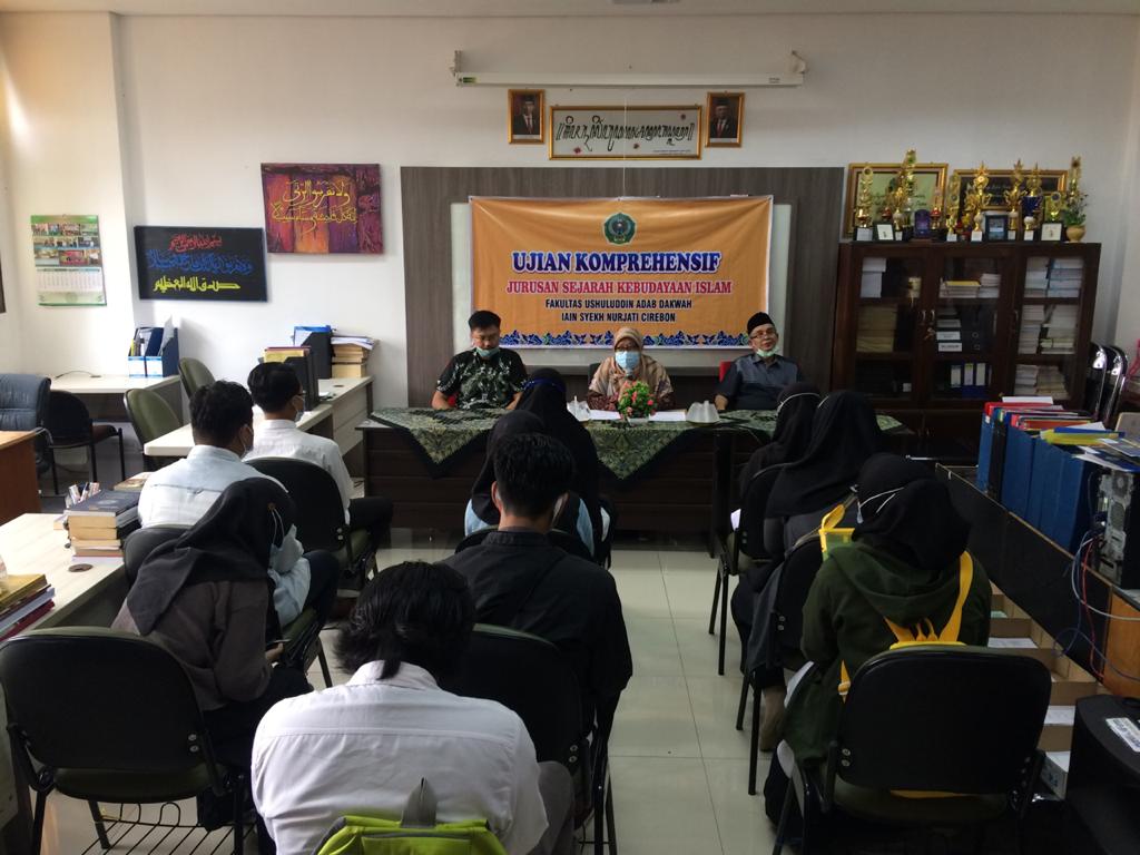 Ujian Komprehensif Jurusan Sejarah Kebudayaan Islam Fakultas UAD IAIN Syekh Nurjati Cirebon