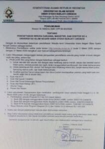 Pengumuman Wisuda 4