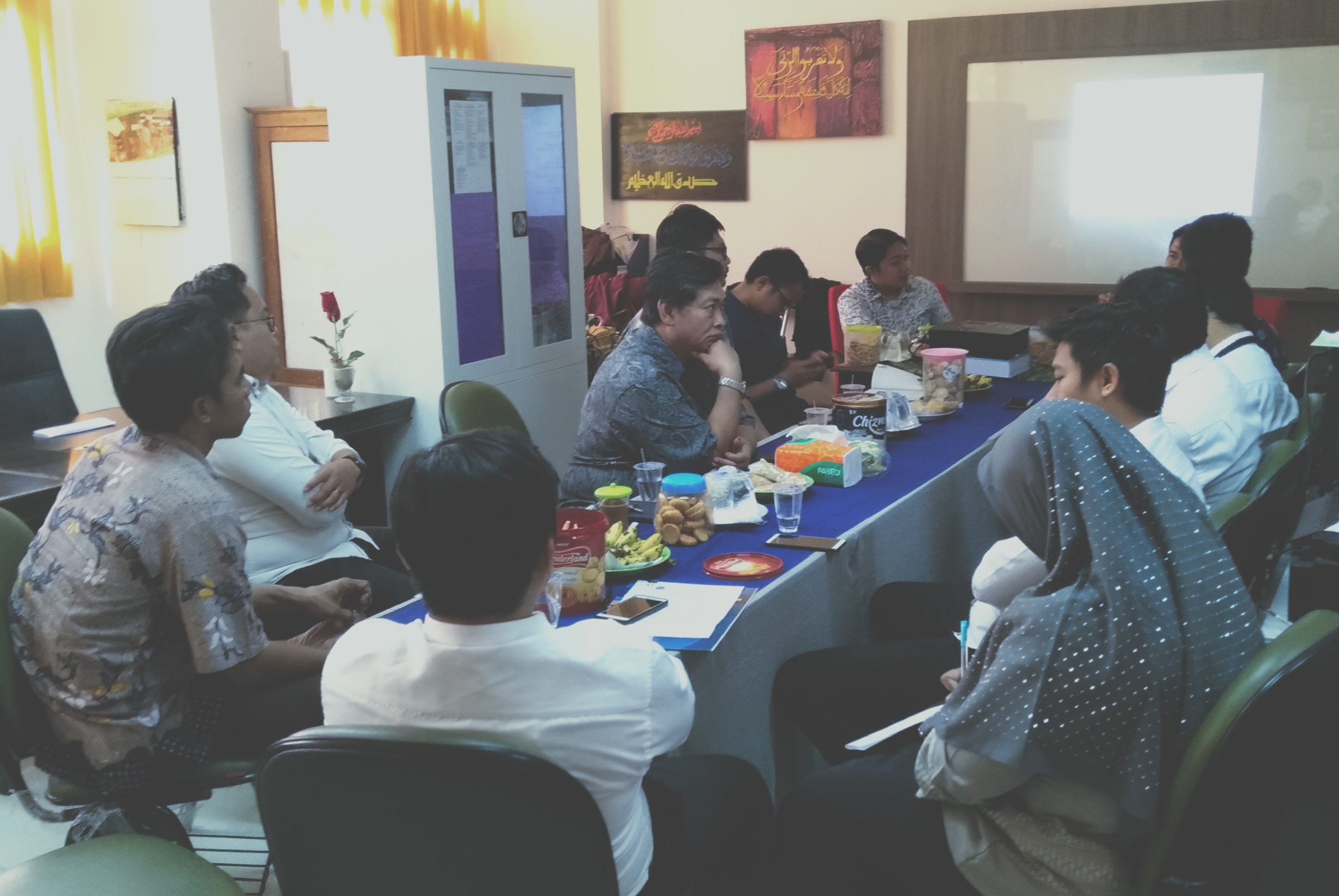 RAPAT DOSEN JURUSAN SEJARAH KEBUDAYAAN ISLAM (SKI)