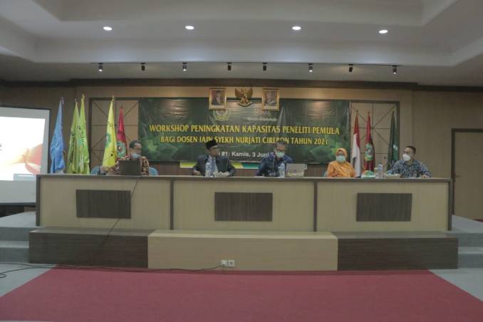 LPPM IAIN SNJ Cirebon Gelar Workshop Peningkatan Kapasitas Peneliti Pemula