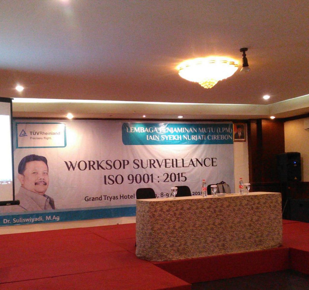 WORKSHOP PERSIAPAN SURVELLANCE  ISO  9001:2015