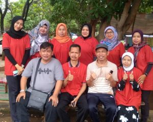 Olah Raga Jumat Sehat Bersama Bapak Kepala Biro AUAK An. Subarja IAIN Syekh Nurjati Cirebon