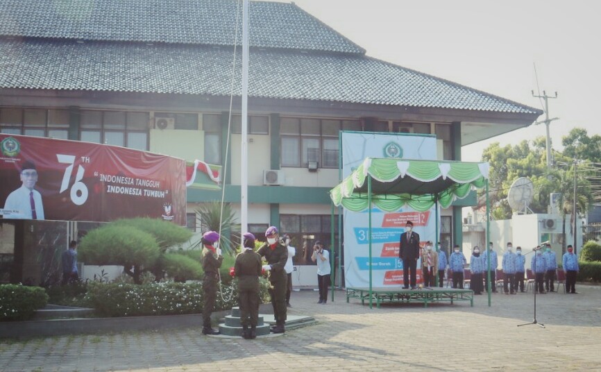 HUT RI Ke-78 di Lingkungan IAIN Syekh Nurjati Cirebon Berjalan Lancar